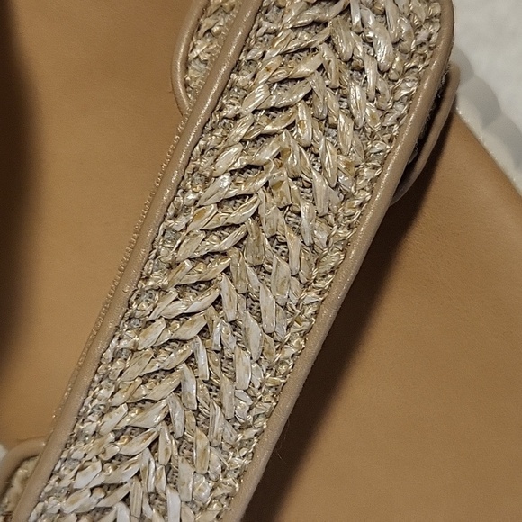 Dolce Vita Folley Tan Adjustable Strap Platform Sandal 2" Heel - Size 9 - Picture 6 of 10